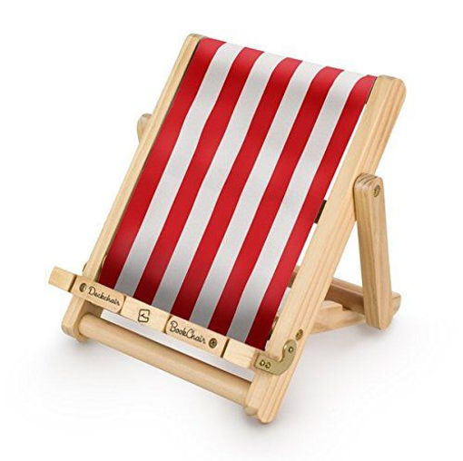 Picture of BOOK REST DECK CHAIR RED